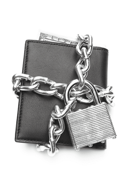 Wallet with Lock